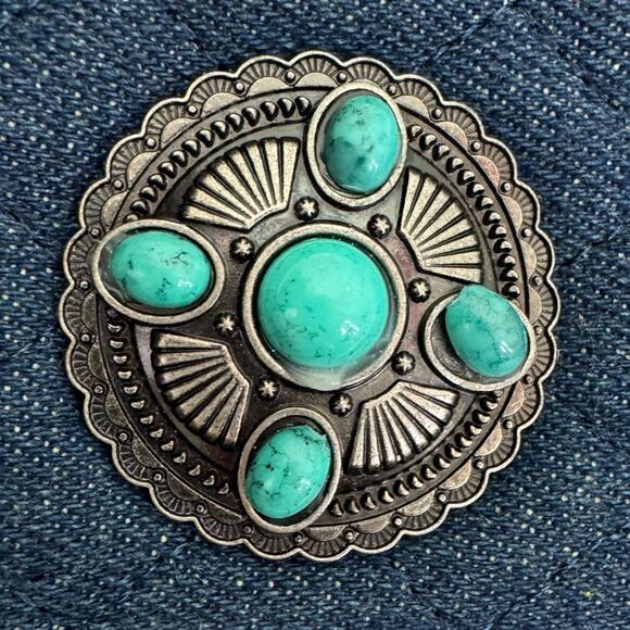 Canyon Sky Wallet with Turquoise Accent Embellishment NWT - Picture 8 of 14